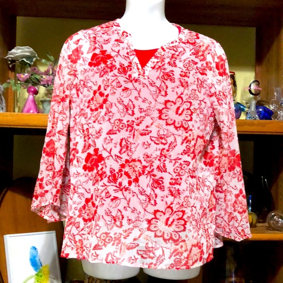 Susan Graver Tops - Susan Graver Ladies 2-pc. Top-NWOT